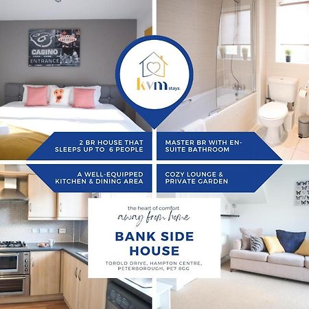 Bank Side House By Kvm Stays 피터버러 외부 사진